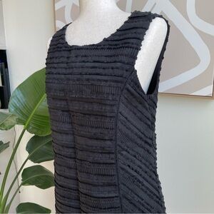 Cynthia Steffe Black Textured Dress